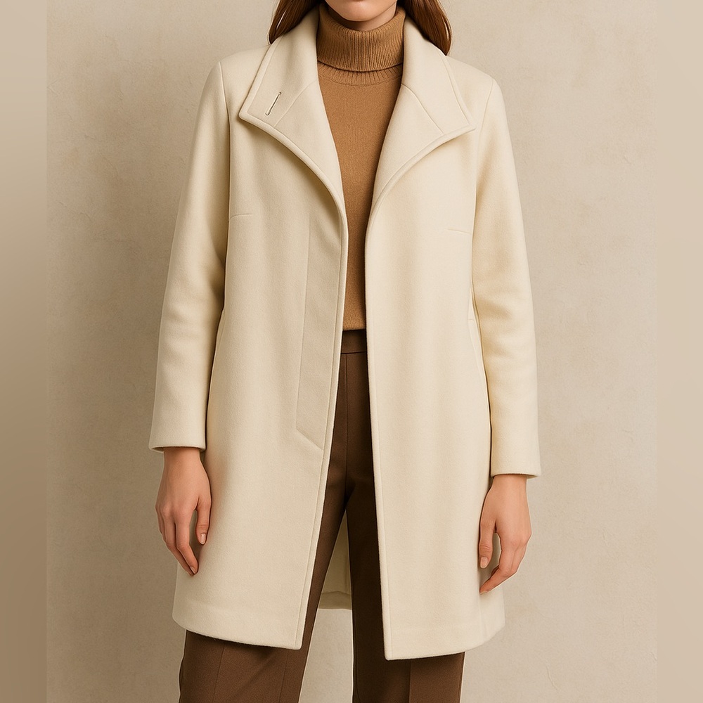 AKRIS Punto‎ Wool Angora Blend Trench Coat